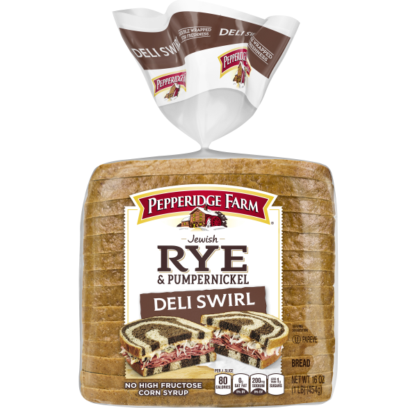 Deli Rye & Pump Swirl Bread