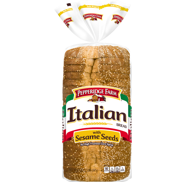 Italian with Sesame Seeds Bread